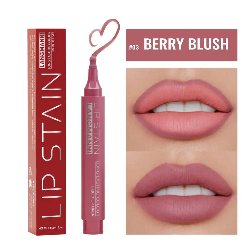 Liquid Lip Liner Pencil: Long-Lasting Matte Contour Pen | Tidesmit Lip Care 03 Tidesmit