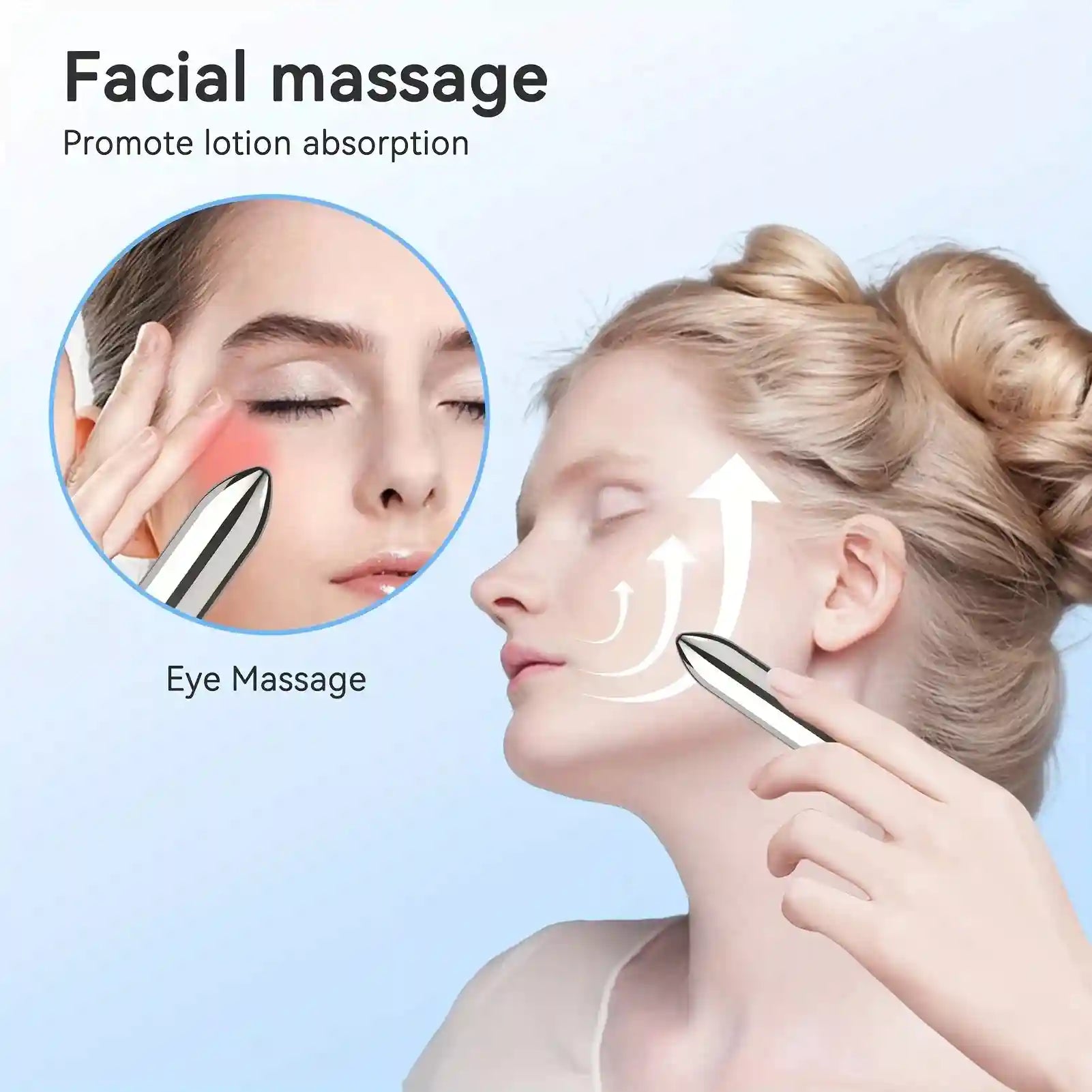 Tidesmit Electric Eye Massager for Facial Absorption - Rechargeable Eye Massage Instrument Tidesmit