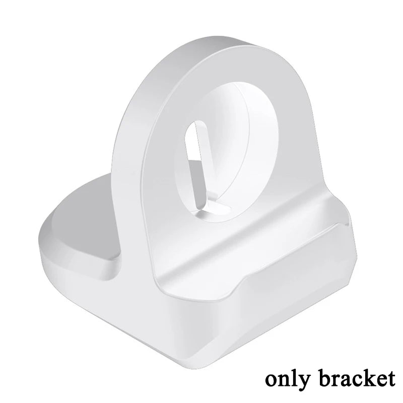 Wireless Charger Dock for Samsung Galaxy Watch | Fast Charging Station White Bracket Tidesmit