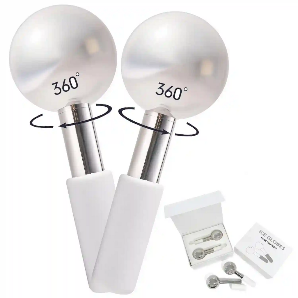 Ice Globe Facial Massager – 360 Rotating Cold Roller by Tidesmit Eye Massage Instrument Tidesmit