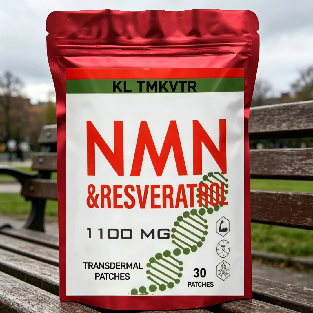 30 Patches NMN (Nicotinamide Mononucleotide ) Transdermal Patches With Resveratrol for Anti-aging Antioxidant Health