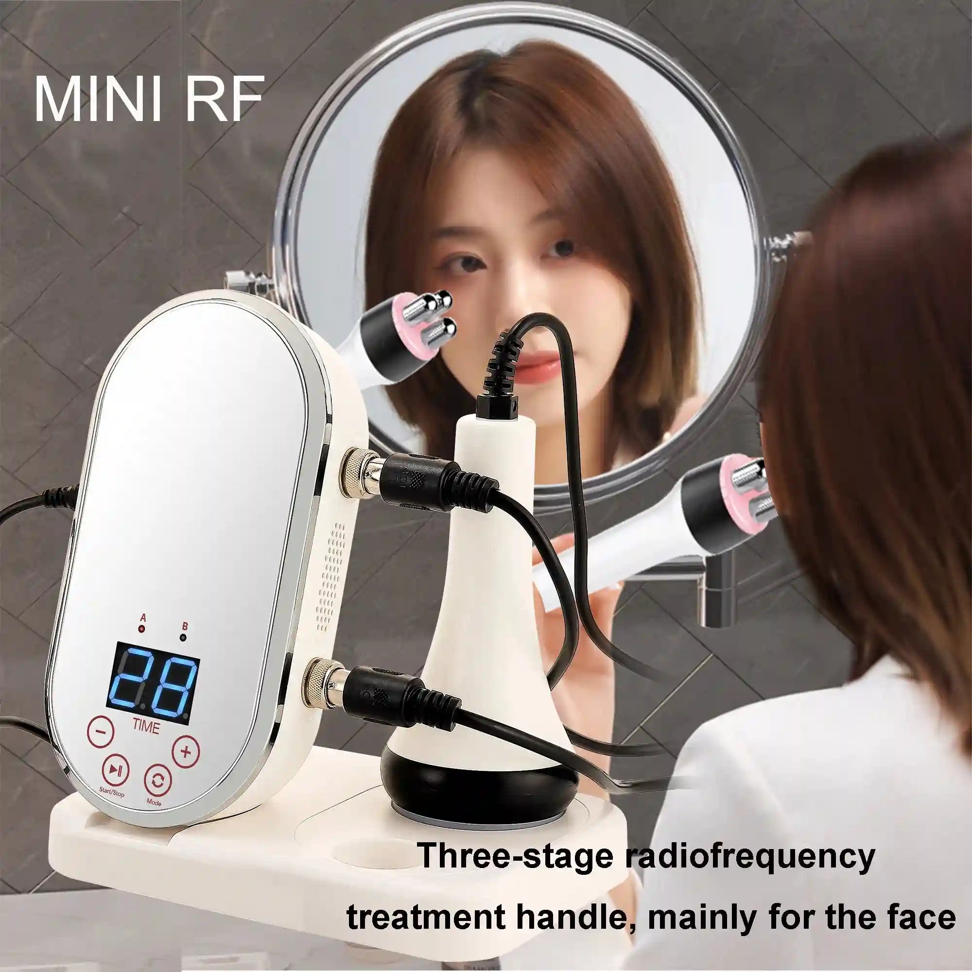 RF Radio Frequency Facial Machine for Skin Tightening - Tidesmit Eye Massage Instrument Tidesmit