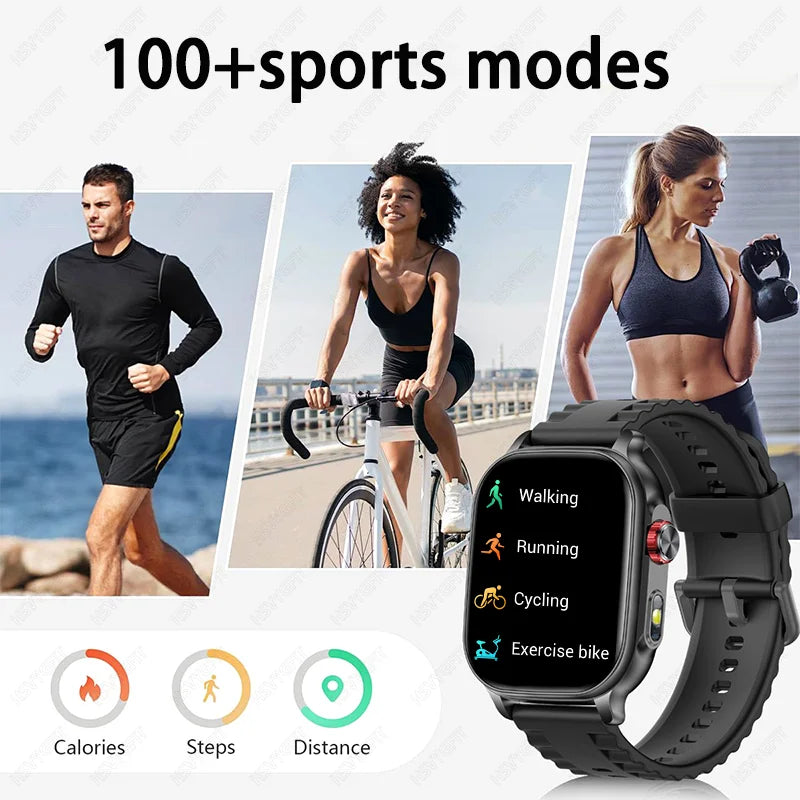2026men's andwomen'ssmartwatches,2.01-inch high-definitiontouchscreen,1400mAhultra long battery life,men'sandwomen'sholidaygifts