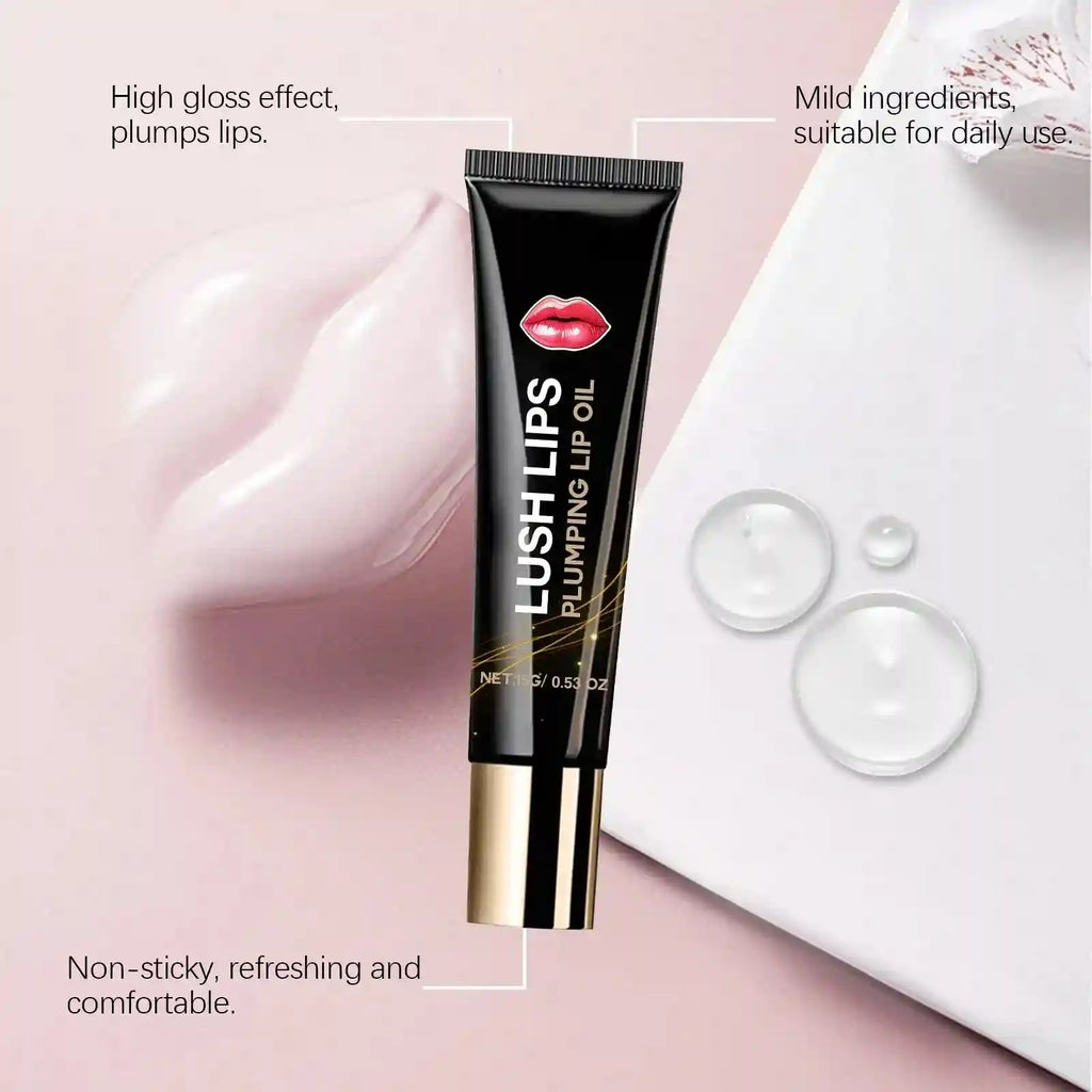 Lip Plumper Oil: Instant Volumizing Hydration & Moisture Care Lip Care Tidesmit