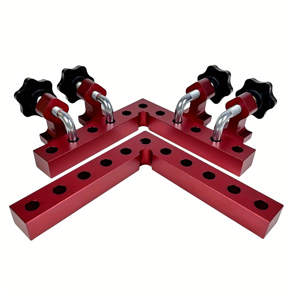 3/6pcs 90 Degree Positioning Squares Right Angle Clamps - Corner Clamps for Woodworking Tools, Right Angle Clamp, Drawers