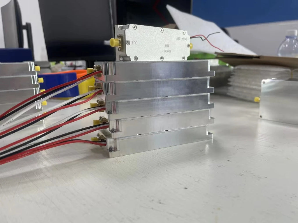 RF Power Amplifier Module 50W SMA for Long-Range Drone Signal Booster Tidesmit