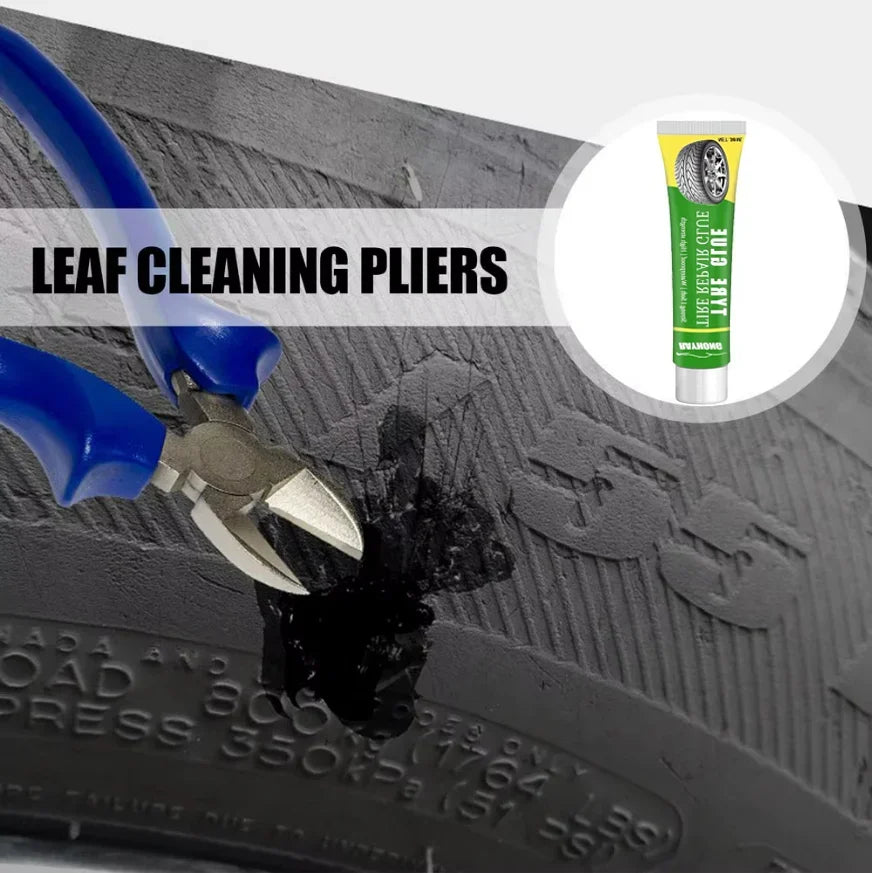 Tire Repair Glue Instant Adhesive Waterproof Multi-Purpose Adhesive Special Rubber for Car Tyres Quickly Repair Crack Holes Peel