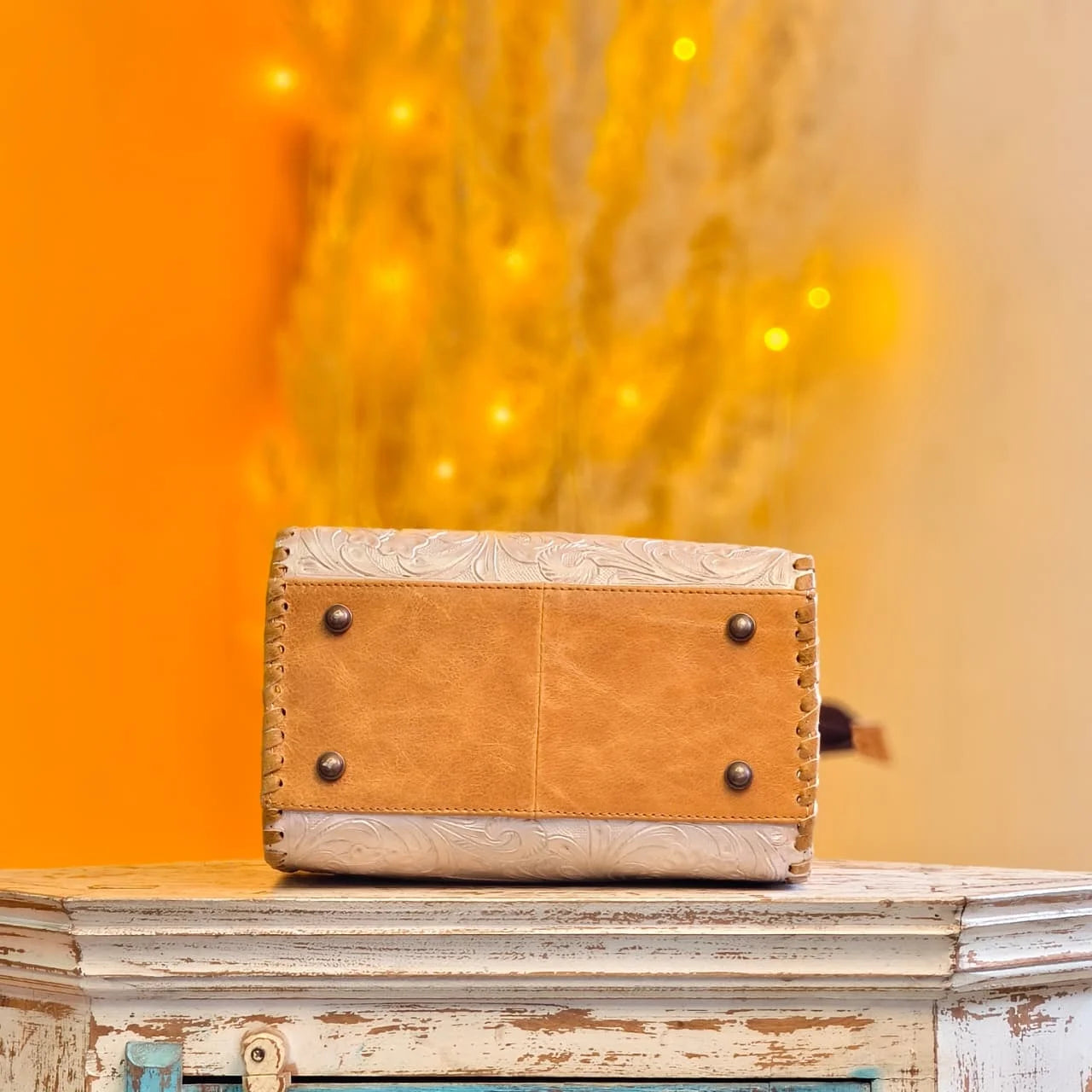 2026 Hand Tooling Florals Carved 100% Genuine Leather Mini Speedy Duffel Bag Luxury Designer Weekender Travel Handbags For Women