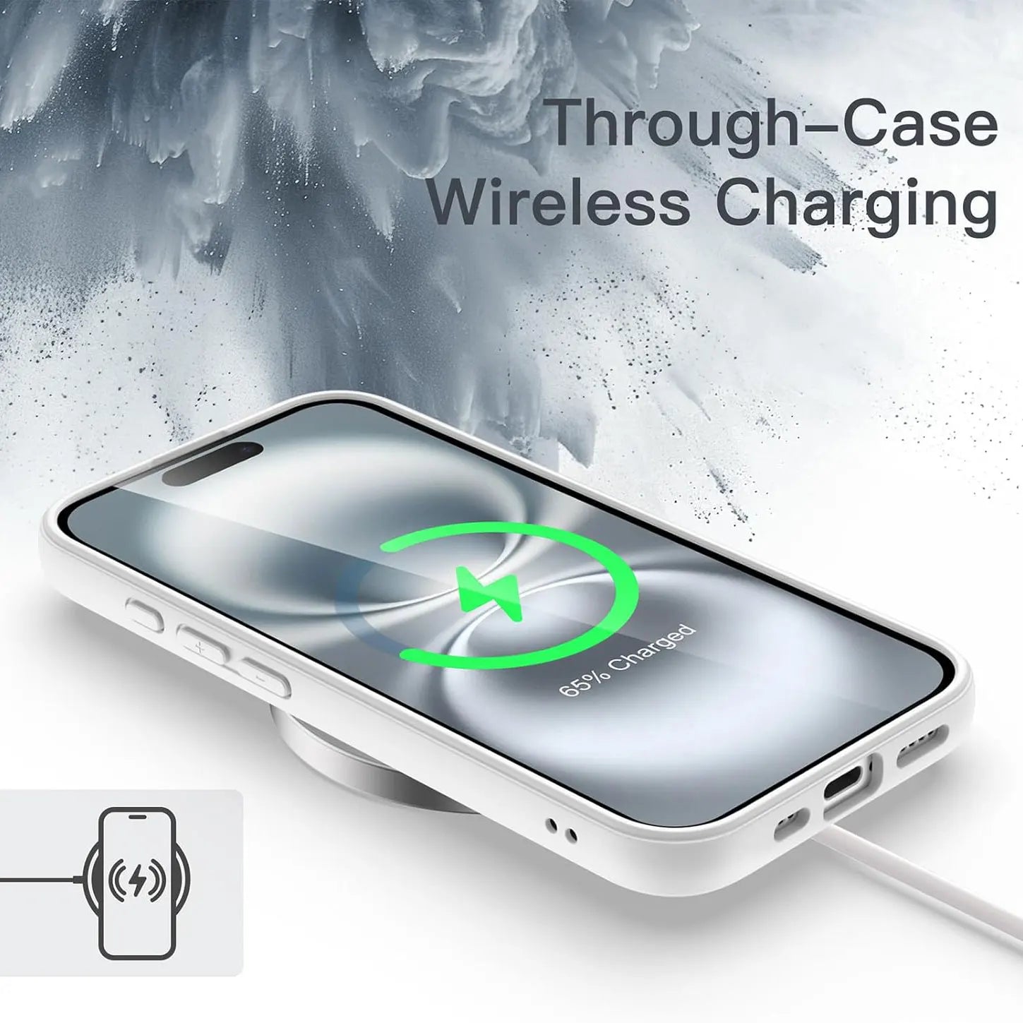 iPhone 16 Shockproof Transparent Case - Durable Military-Grade Protection Tidesmit