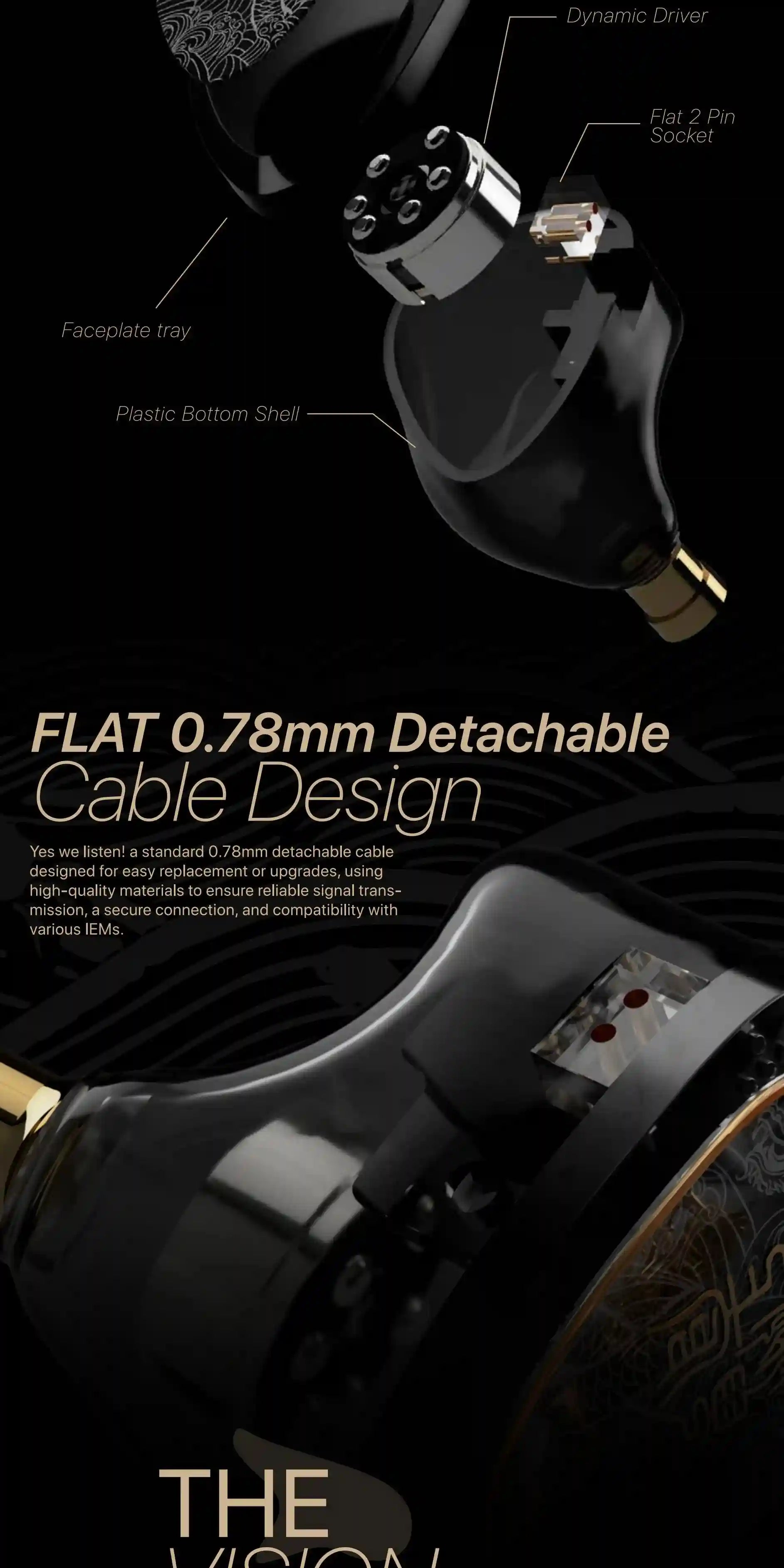 TangZu Waner S.G Hi-Fi Wired In-Ear Monitors - High Fidelity Audio Tidesmit