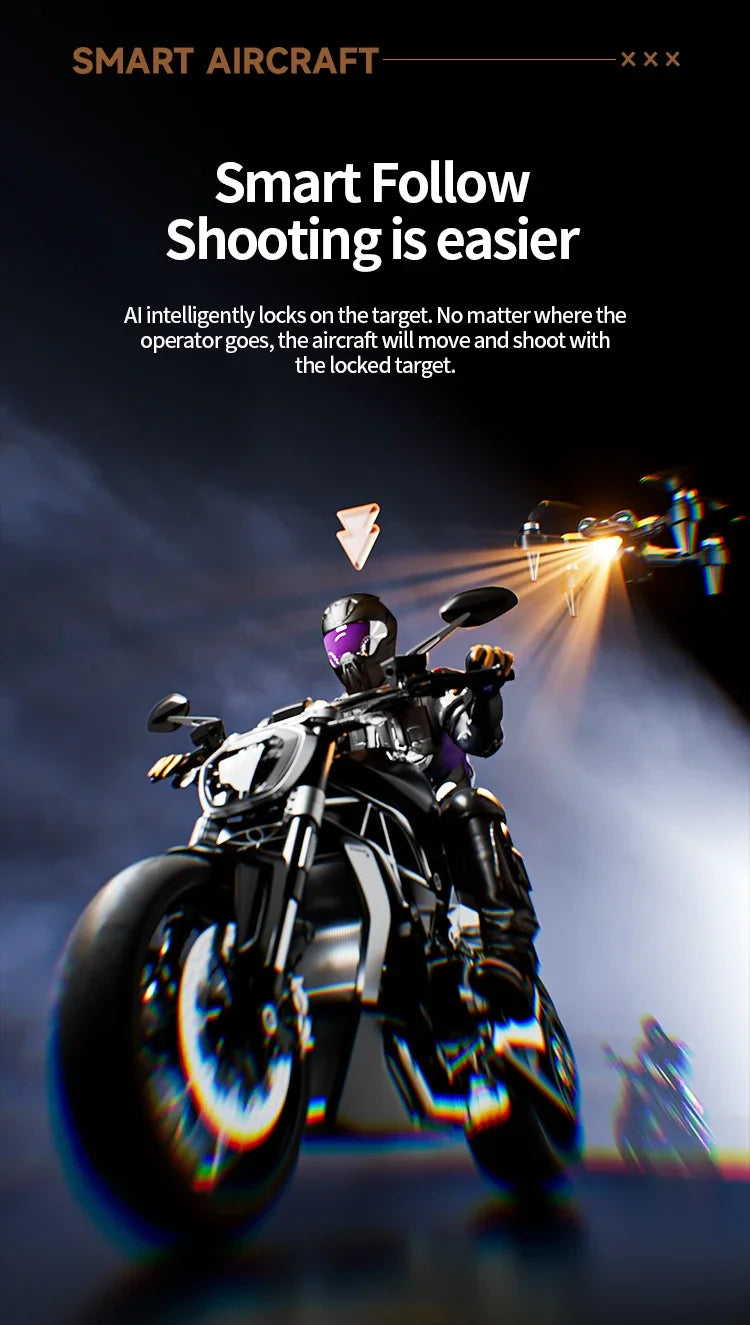 8K Camera Drone with Obstacle Avoidance & Brushless Motor - M5 Series Tidesmit