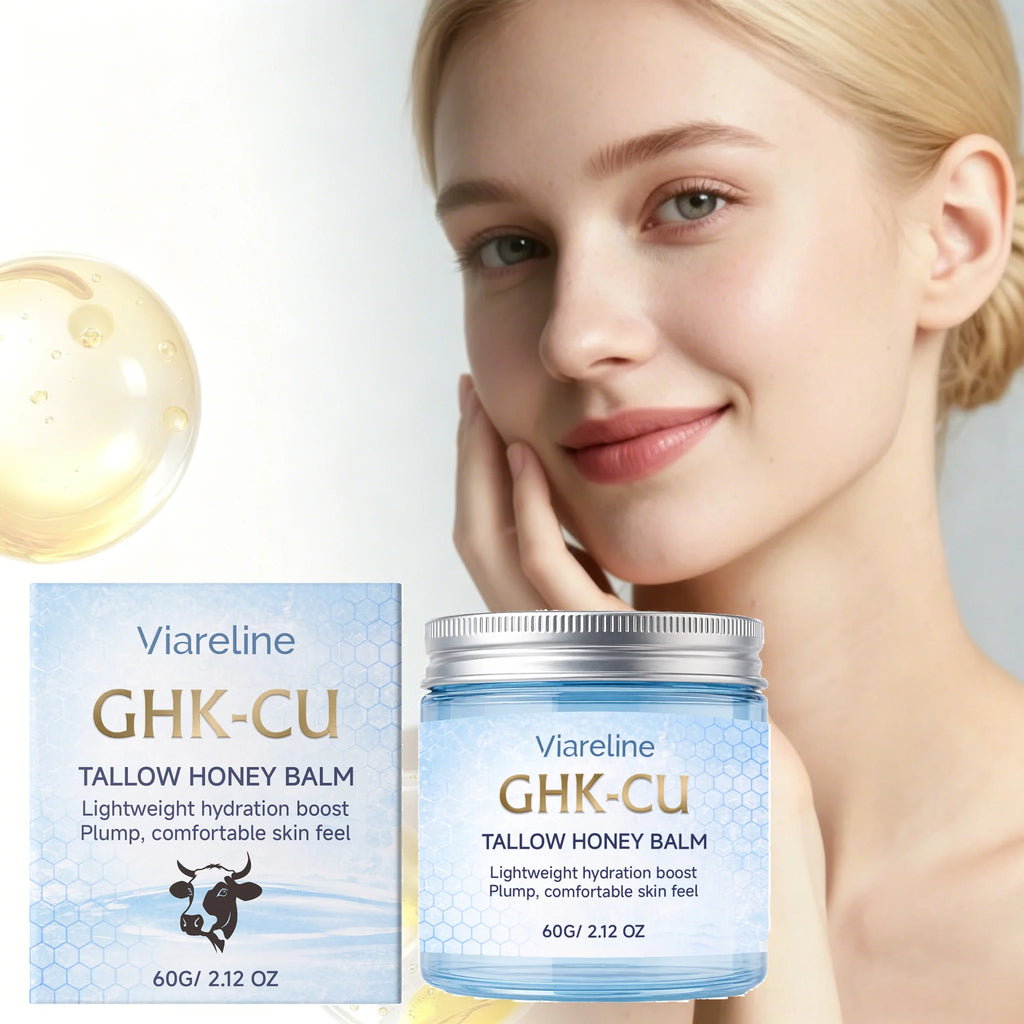 Ghk-Cu Beef Tallow Balm For Body Moisturizer Improve Dry Sensitive Skin Repair Barrier Hydrating Copper Peptides Facial Cream