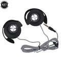 Wired Over-Ear Headphones with Heavy Bass - Tidesmit Studio Series black Tidesmit