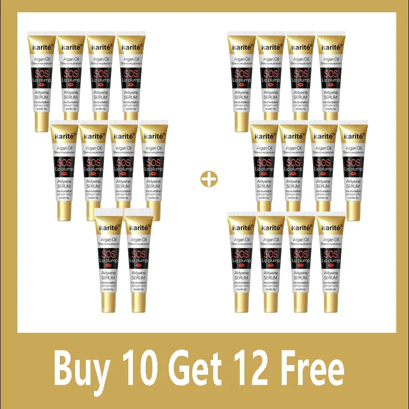 Argan Oil Lip Plumping Essence | Moisturizing Lip Care | Tidesmit Lip Care Buy 10 Get 12 Free Tidesmit