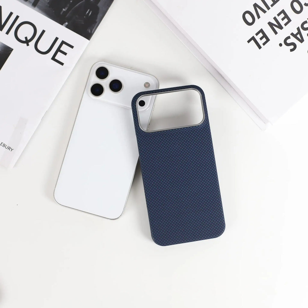 iPhone 17 Pro Max Aramid Fiber Case - Slim Military-Grade Protection Tidesmit