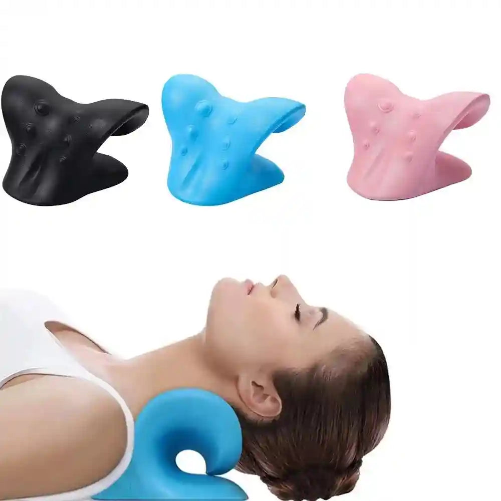 Cervical Neck Stretcher Pillow for Pain Relief and Spinal Alignment Massage Cushion Tidesmit