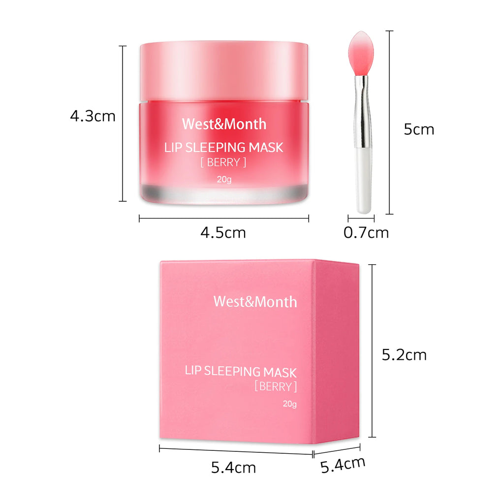 Lip Sleeping Mask – Nourishing Exfoliating Treatment for Chapped Lips Lip Care Tidesmit