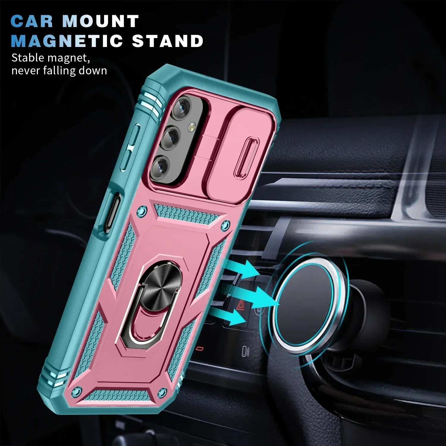 Samsung Galaxy S24 Hard Armor Case - Military-Grade Shockproof Cover Tidesmit