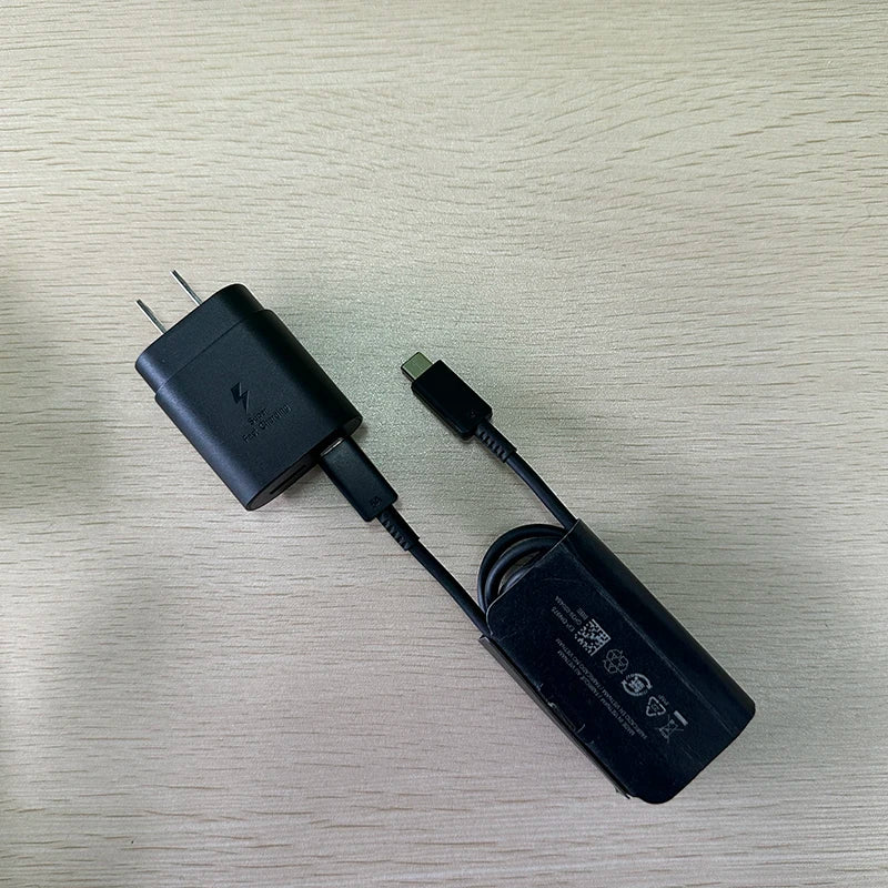 Samsung 25W USB-C Fast Charger Adapter - EU & US Plug Options Tidesmit