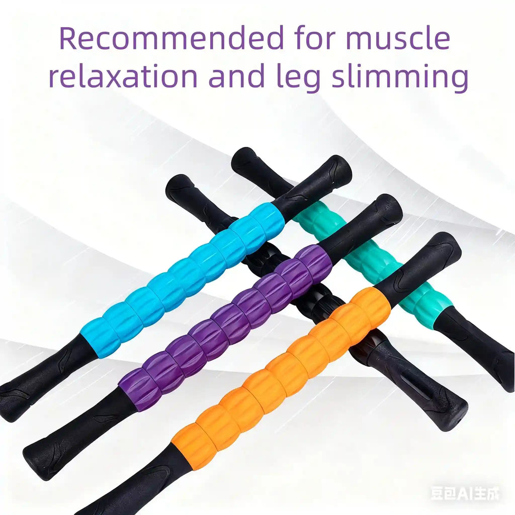 Massage Roller Stick for Deep Tissue Muscle Recovery | Tidesmit Portable Massage Roller Tidesmit