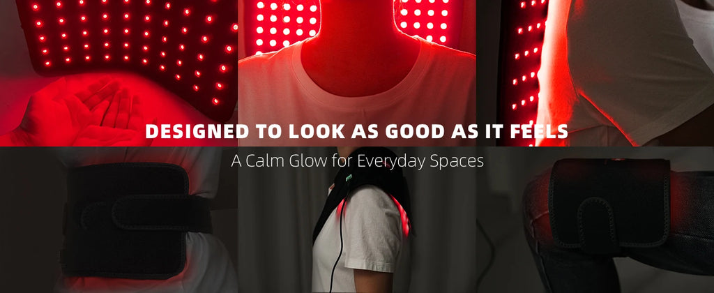 Red Light Therapy Belt for Back and Waist Portable Infrared Therapy Pad Featuring 660nm and 850nm Wavelength LED Lights