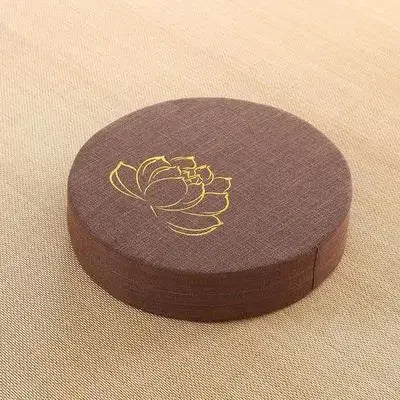 40X6CM Yoga Meditate PEP Hard Texture Meditation Cushion Backrest Pillow Japanese Tatami Mat Removable and Washable