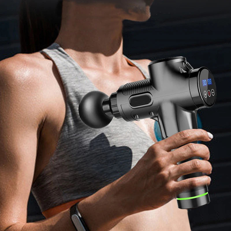 Deep Tissue Massage Gun - Portable Percussion Muscle Recovery Tool Relaxation Treatment Tidesmit