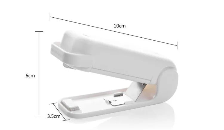 Vacuum Sealing Machine, Small Household Hand-pressed Sealer, Mini Portable Snack Plastic Bag Heat Sealing Machine, A Magic Tool