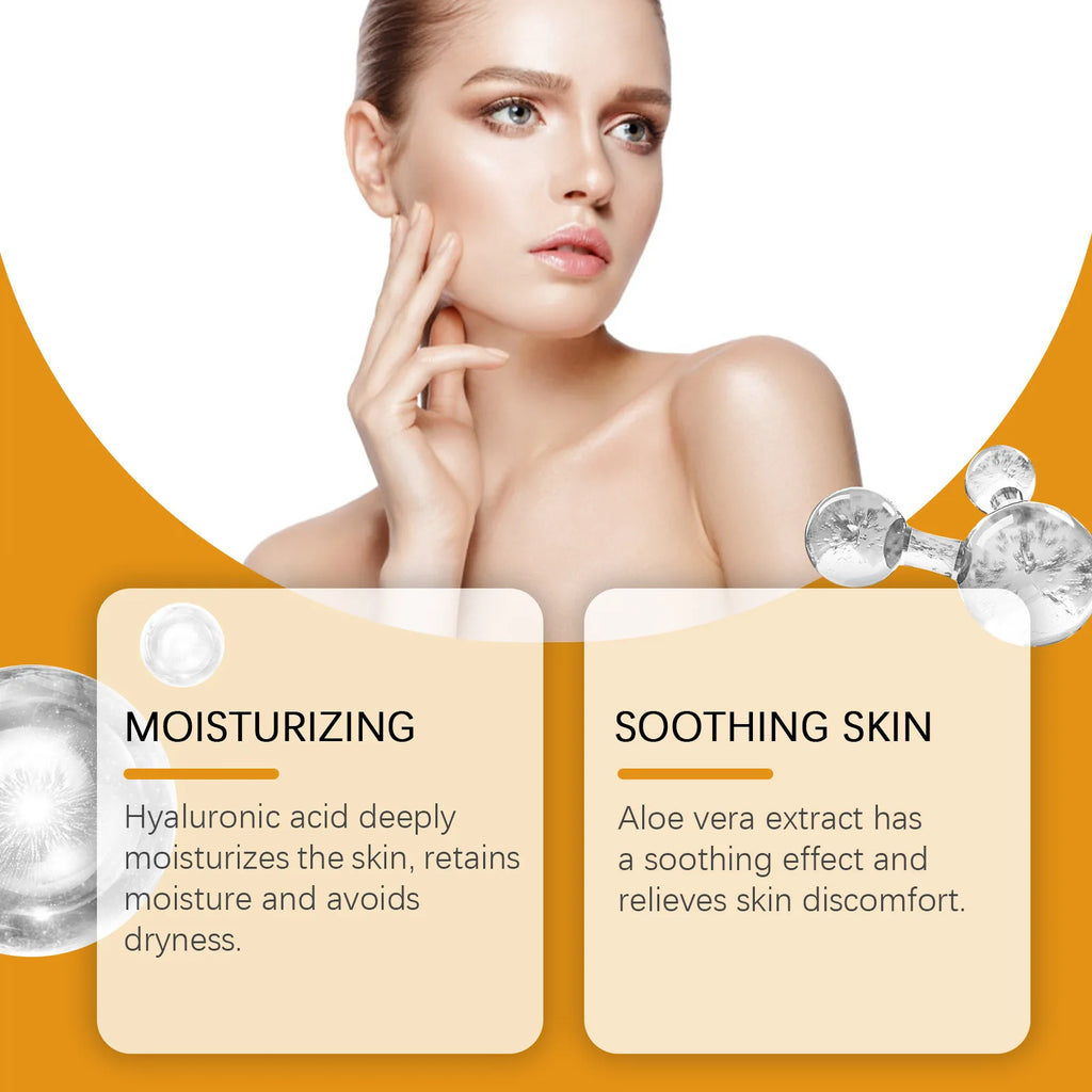 OUHOE Turmeric Kojic Acid Exfoliating Cleansing Pads Fade Dark Spot Oil Brightening Moisturizing Whitening Facial Sponges Cotton