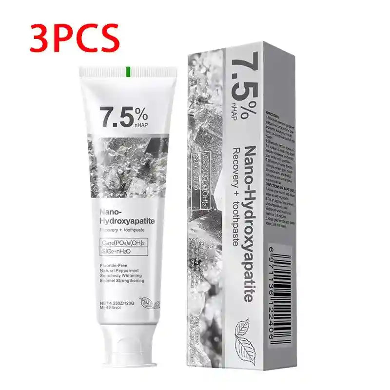 Tidesmit 7.5% Hydroxyphosphate teeth whitening toothpaste for stain removal and long-lasting fresh breath