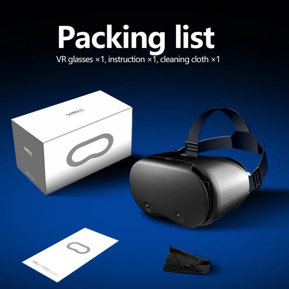 VR Headset for Smartphone 5-7 Inch - Immersive 3D Glasses X7/Y1 Series Tidesmit