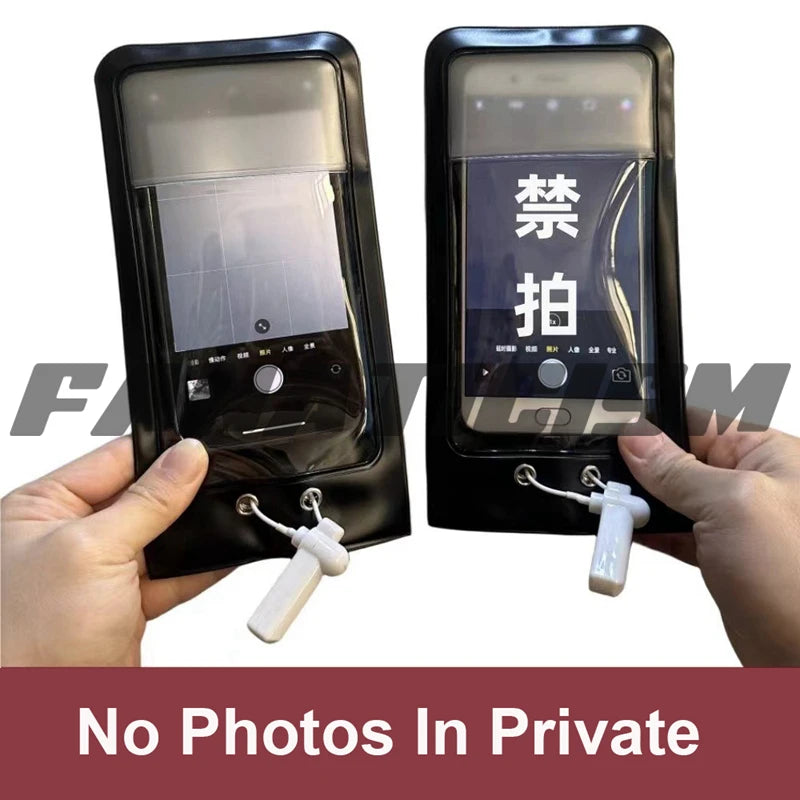 Anti Camera Phone Pouch - Secure Magnetic Shield for Mobile Privacy Tidesmit