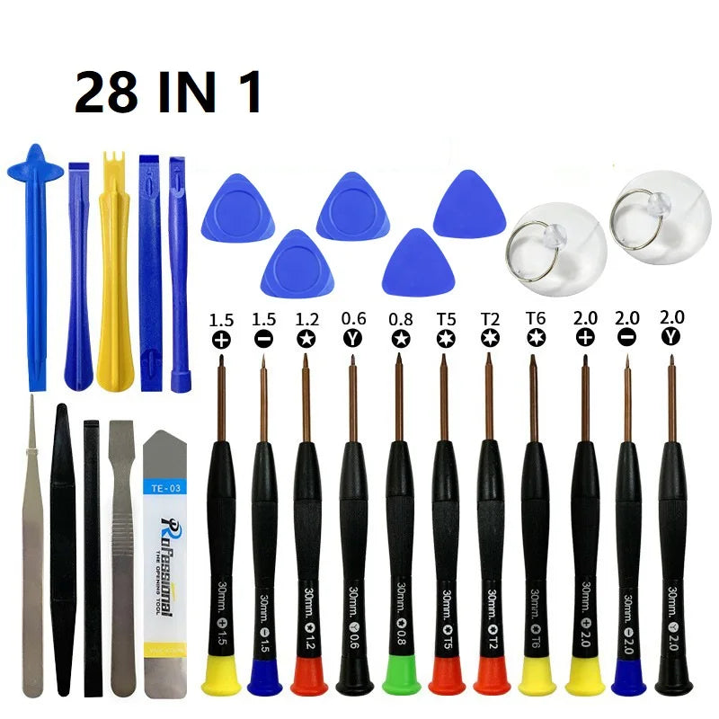  ﻿ 28 170 in 1 Screwdriver Set Universal With 120 Bits Magnetic Repair Hand Took Kits Phone Repair Tool Kit For Laptop Repair