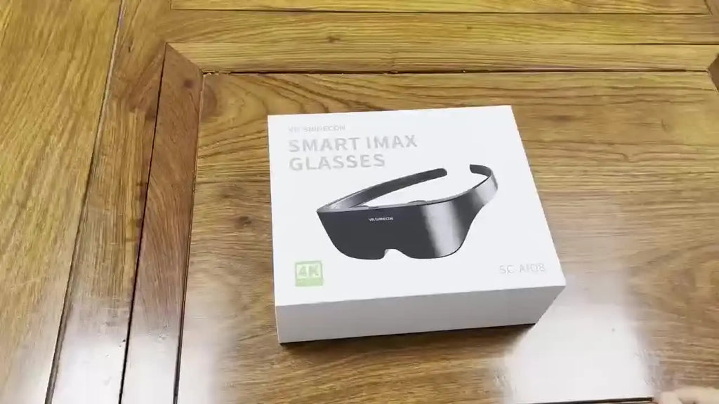 Tidesmit AiO8 Smart Glasses: 1000-Inch VR Display 1058PPI Tidesmit