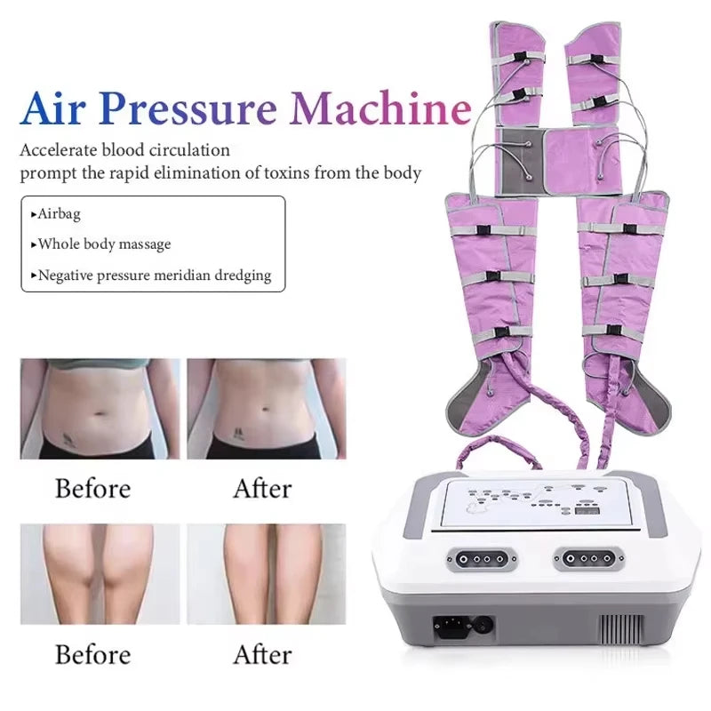 Pressotherapy Machine for Lymphatic Drainage - Full Body Massage Massage Chairs Tidesmit