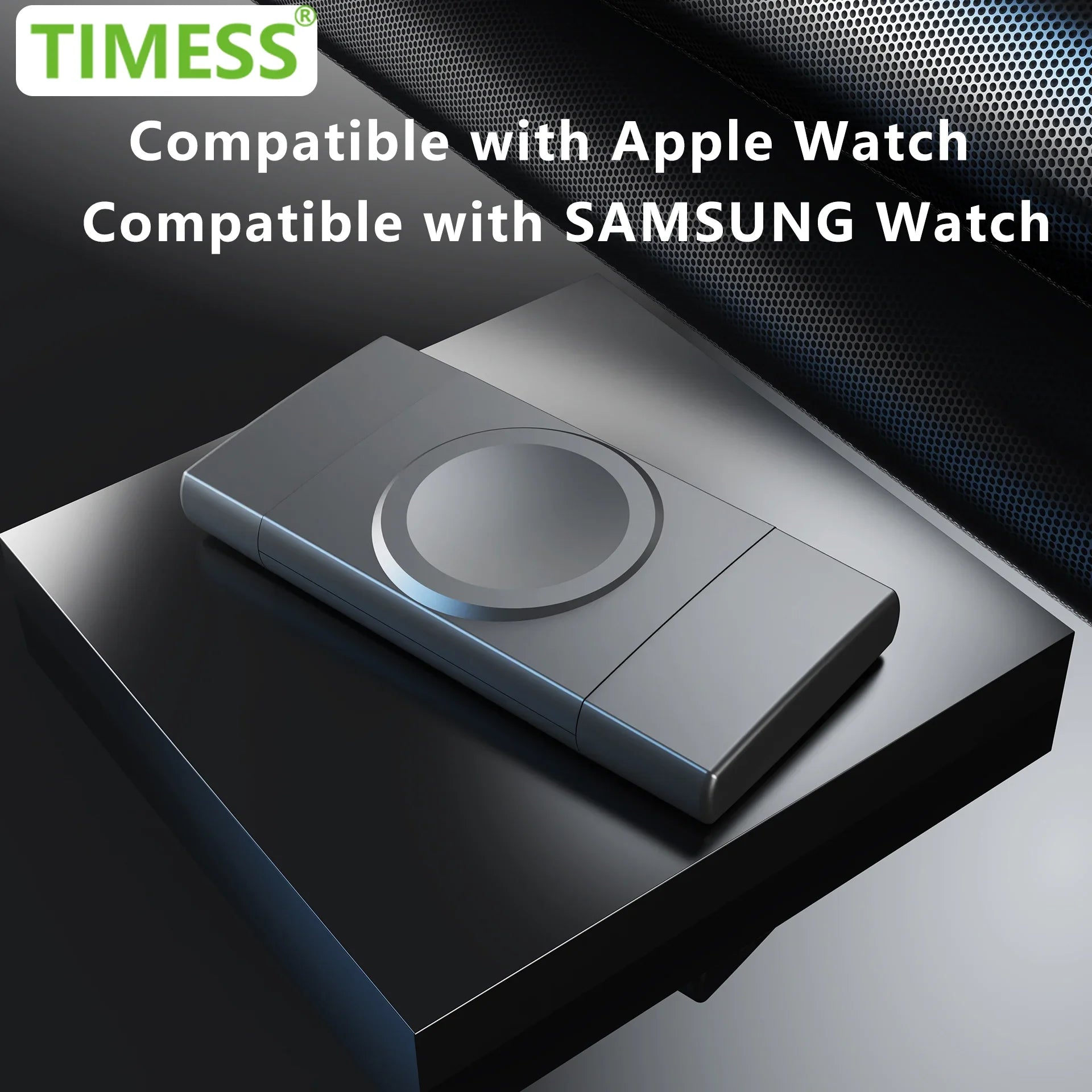 Wireless Charger for Apple and Samsung | Qi Certified Fast Station Tidesmit