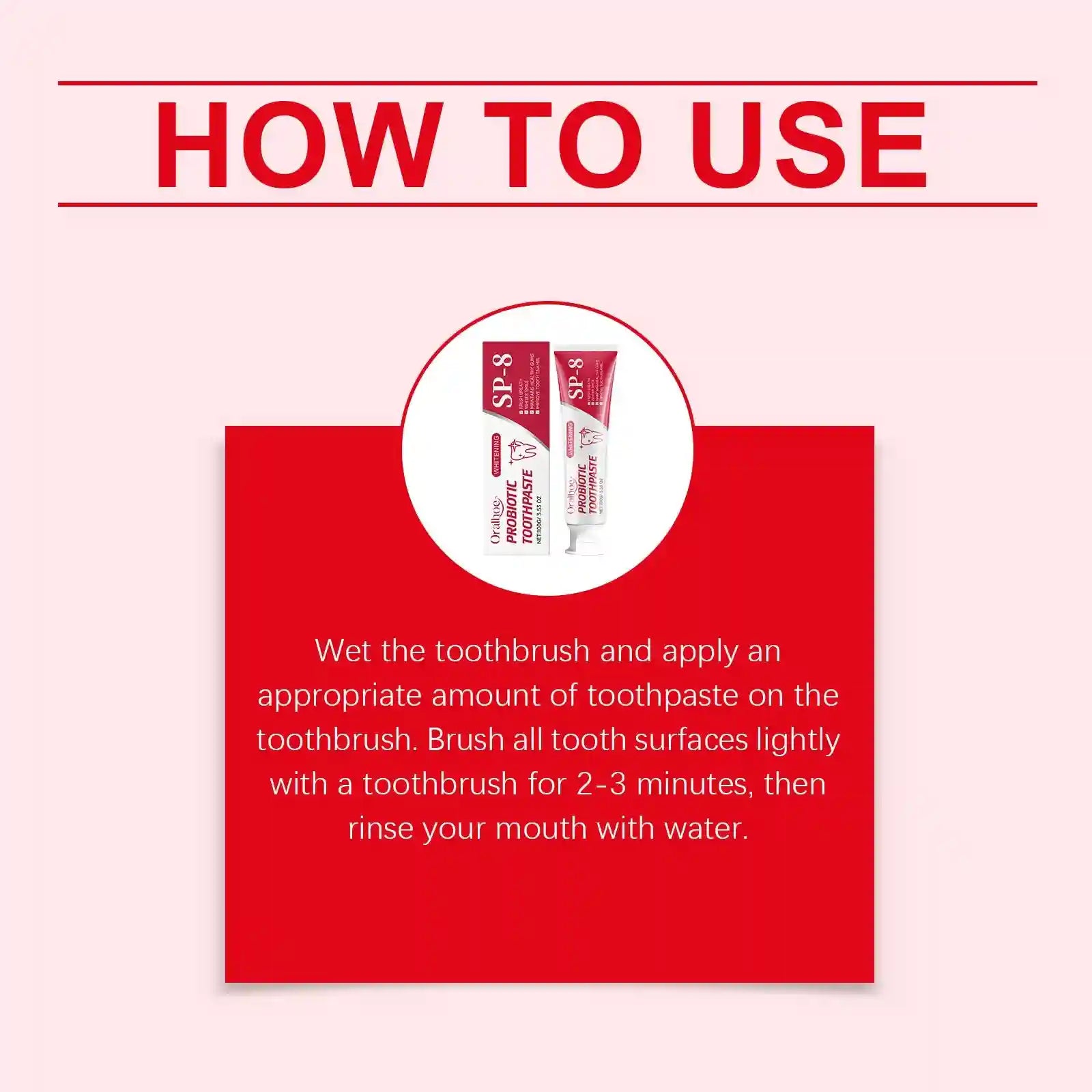 Tidesmit probiotic teeth whitening toothpaste for enamel brightening, gum protection, and sensitive tooth repair