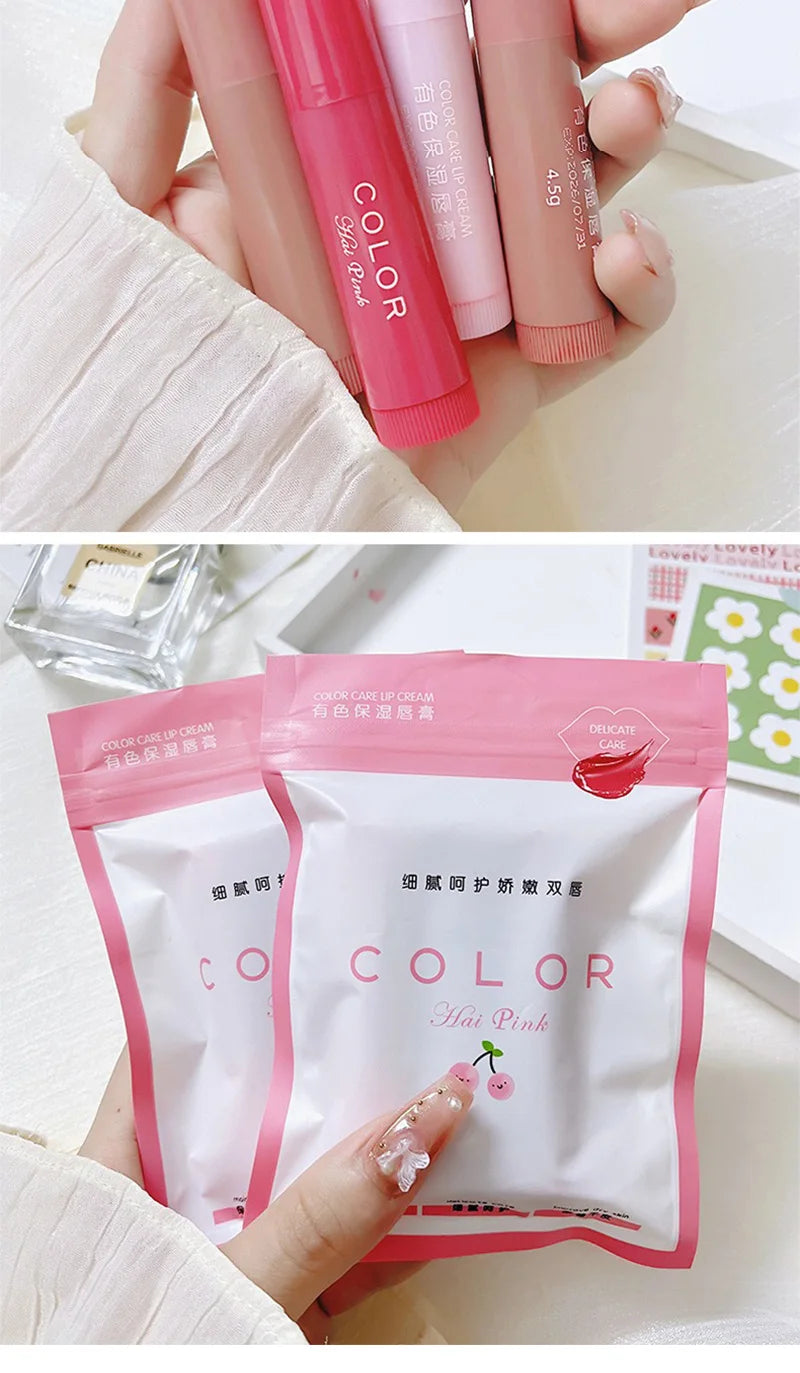 Tinted Moisturizing Lip Balm Set | Nourishing Hydrating Treatment Lip Care Tidesmit