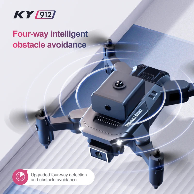 Mini 4K Dual Camera Drone - Foldable Portable RC Quadcopter Tidesmit