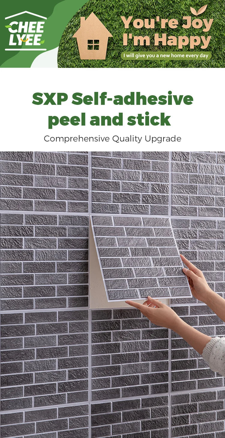 10/20Pcs Peel and Stick Tile Backsplash Thicker Design Marble Tiles 12"X12" Stick on Backsplash Self Adhesive Tiles for Any Room