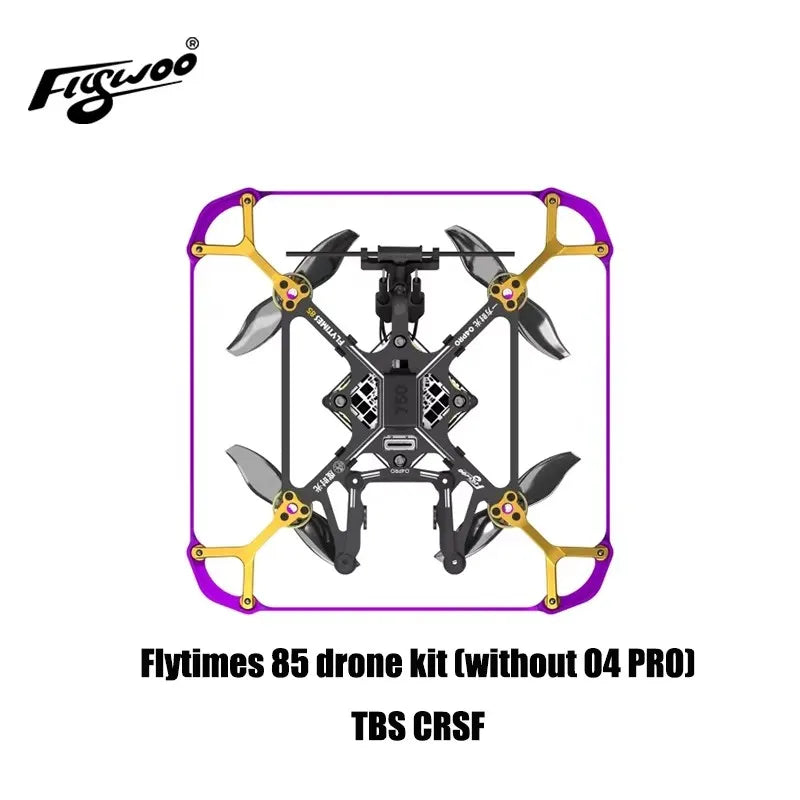 Flywoo Flytimes 85 HD O4 Pro: 2S Micro Racing FPV Drone 6 Tidesmit