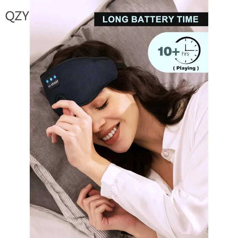 Bluetooth Sleep Headphones Mask 3D Ergonomic Wireless Headset Tidesmit