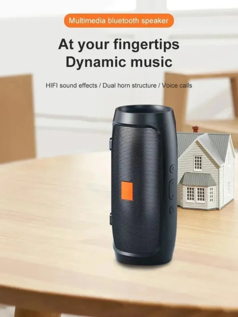 Lenovo Bluetooth 5.4 Portable Wireless Speakers TF USB FM Dual Speaker Stereo Playback Voice Broadcasting Subwoofer Speaker