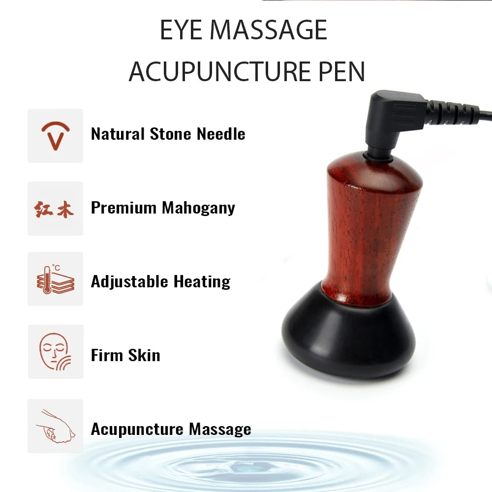 Electric Volcanic Stone Massager | Natural Bian Gua Sha Heat Therapy Back Massage Instrument Tidesmit