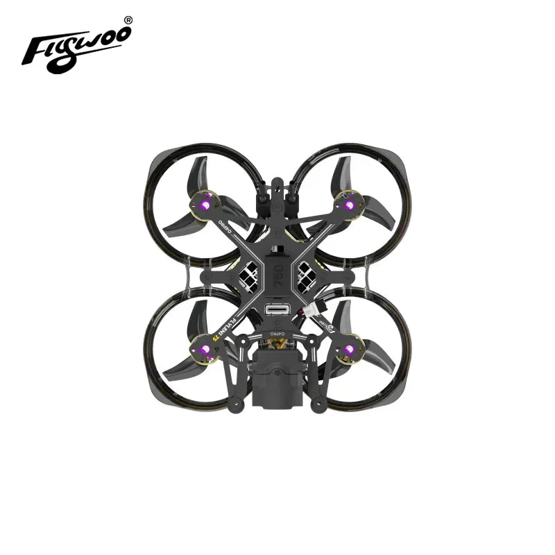 Flywoo Flylens 75 HD O4 FPV Drone | Compact 2S Racing Quadcopter Tidesmit