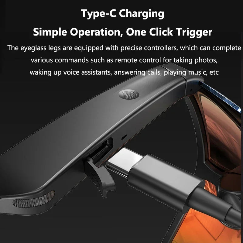 Bluetooth Smart Glasses with Spatial Audio & UV Protection | Tidesmit Tidesmit