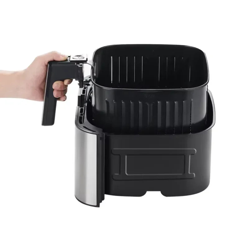 CBT 220V 1400W 6L Air Fryer European British Air Fryer Household Multi-function Smart Electric Fryer Digital Display Touch