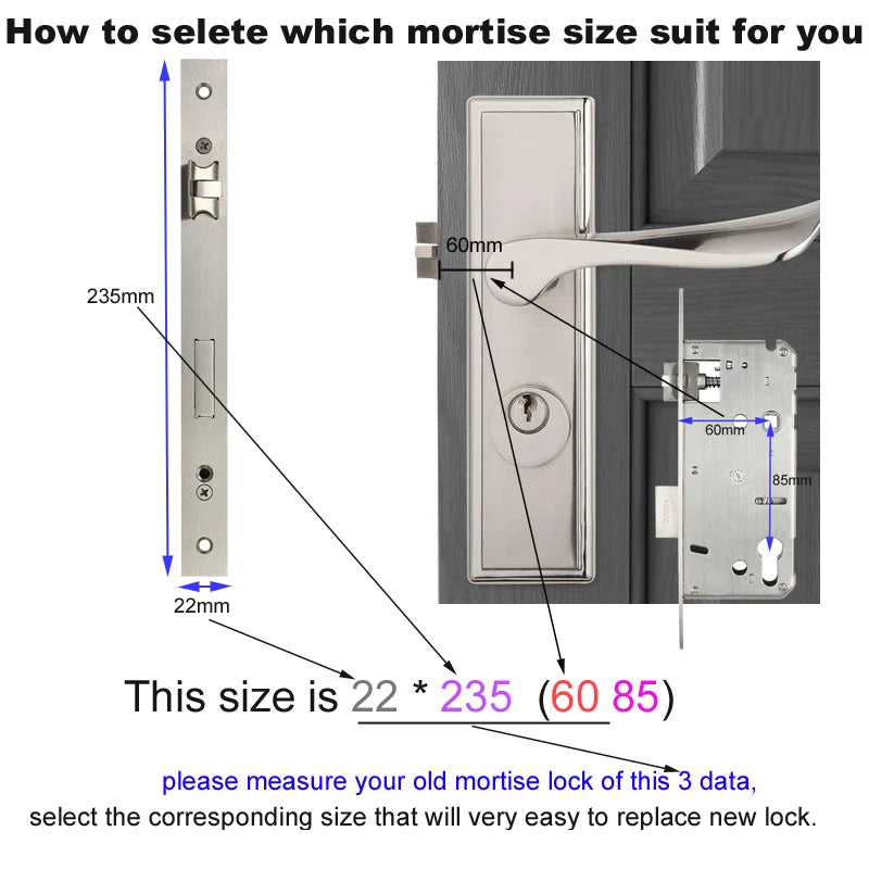 3CM Width Waterproof Aluminum Door Lock Bluetooth Fingerprint Digital Code TTLock Smart Sliding Door Lock 2885 3585 4585 Mortise