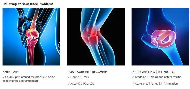 1PCS Knee Brace for Knee Pain with Patella Gel Pad & Side Stabilizers Knee Support Arthritis Meniscus Injury Recovery