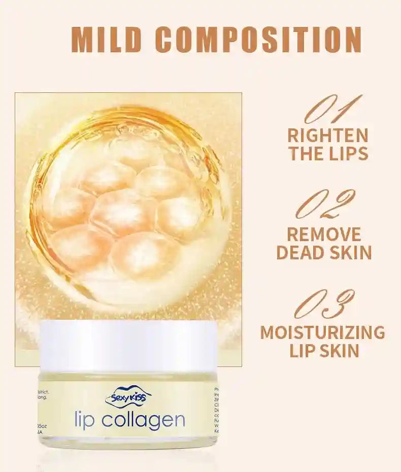 Hyaluronic Acid Lip Mask: Deep Hydrating Overnight Lip Treatment Lip Care Tidesmit